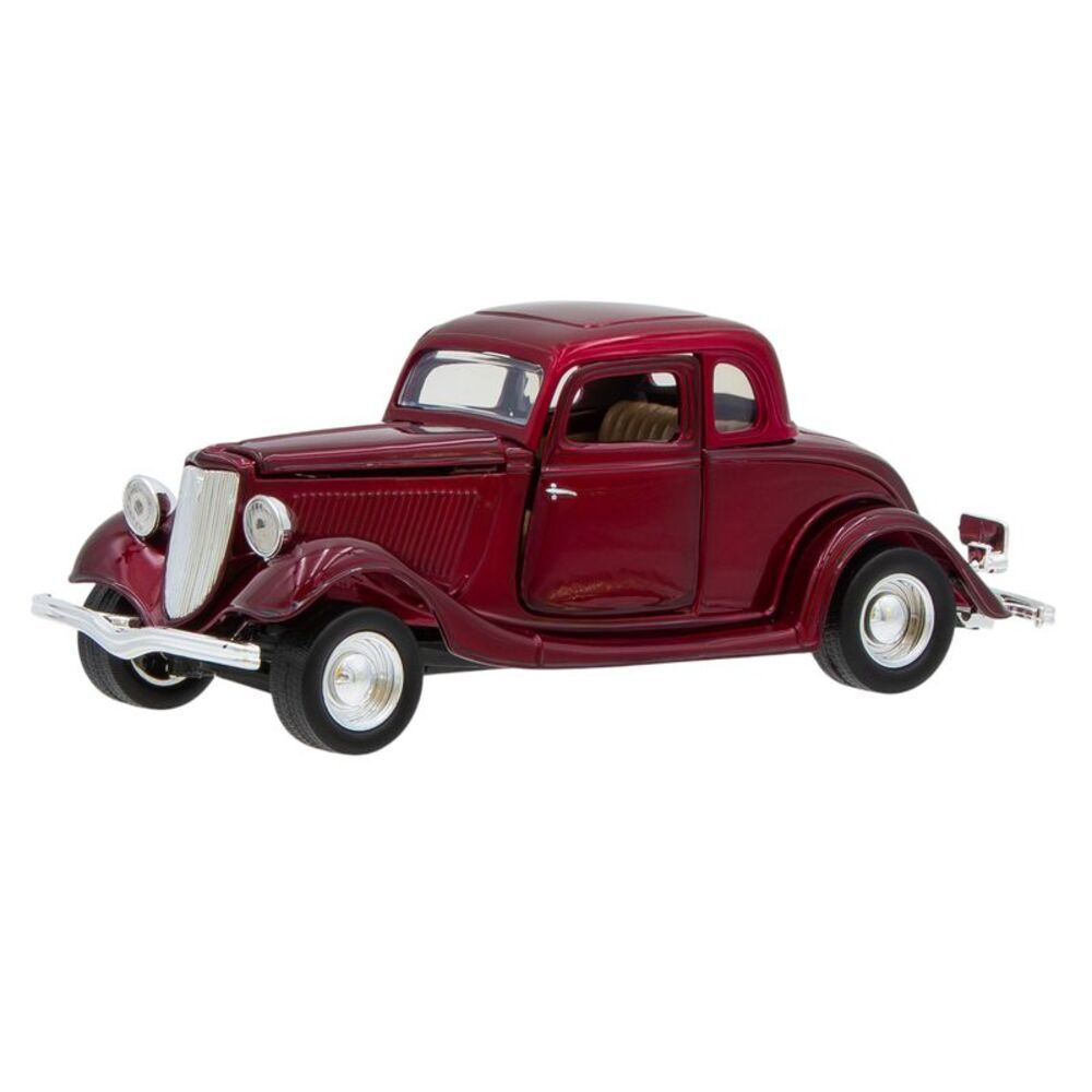 MotorMax Timeless Legends 1934 Ford Coupe in Red 1:24 Diecast Car